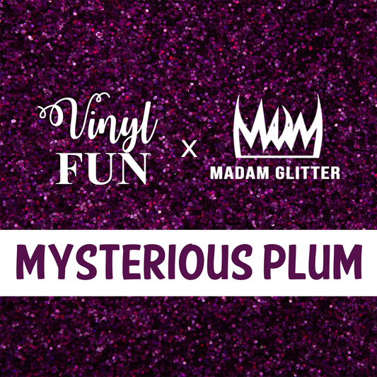Mysterious Plum Glitter