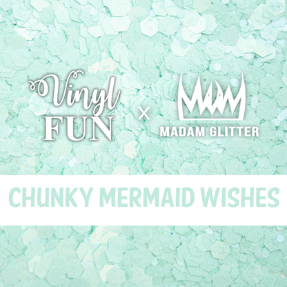 Chunky Mermaid Wishes Glitter