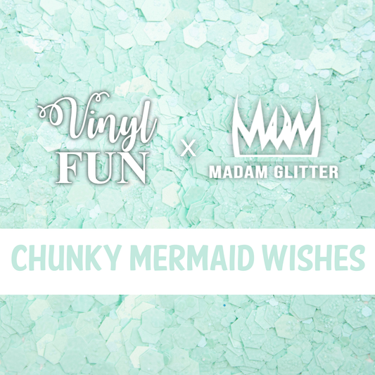 Chunky Mermaid Wishes Glitter