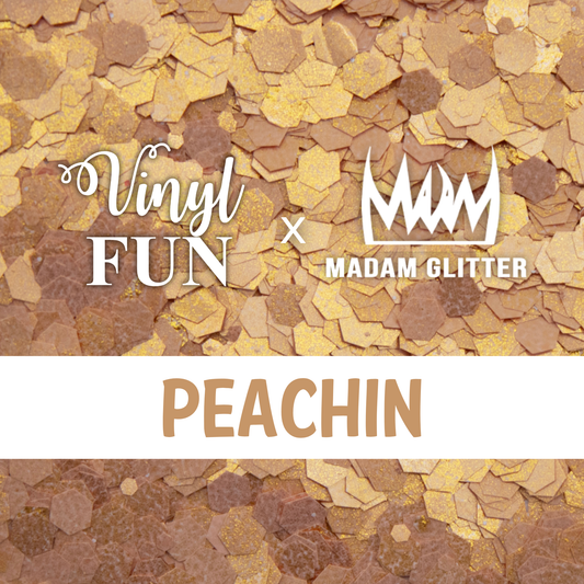 Peachin Glitter
