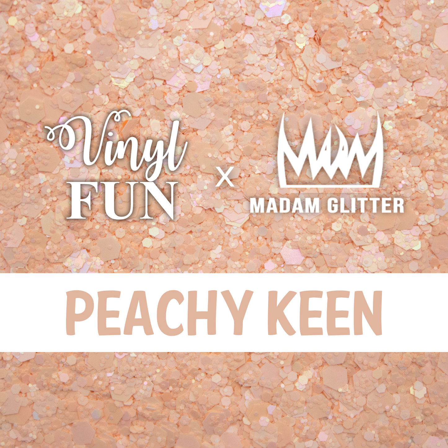 Peachy Keen Glitter