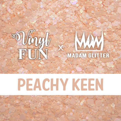 Peachy Keen Glitter