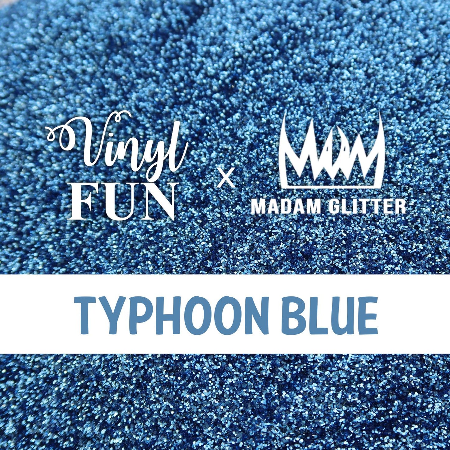 Typhoon Blue Glitter