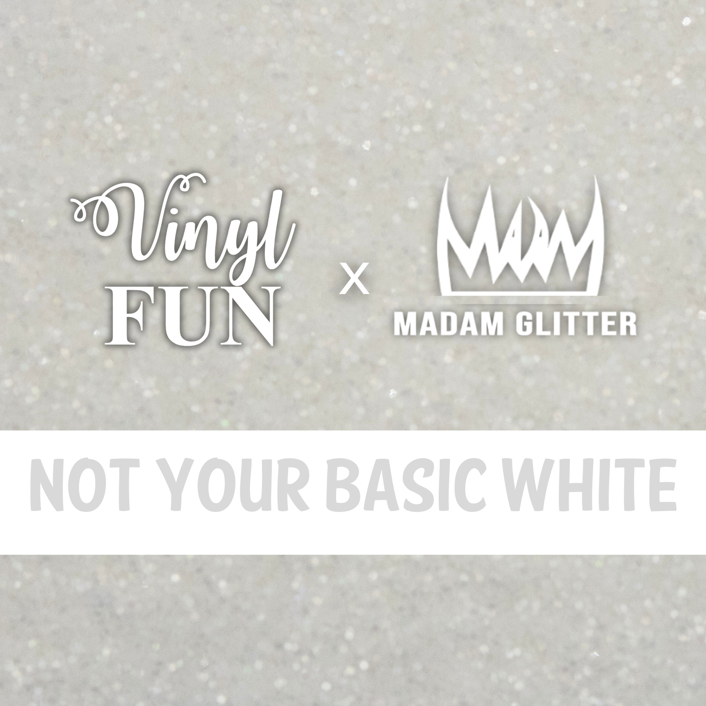 Not Your Basic White Glitter