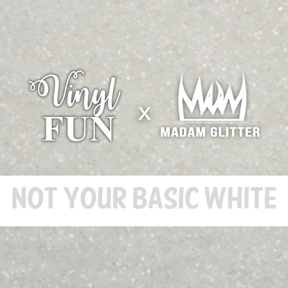 Not Your Basic White Glitter
