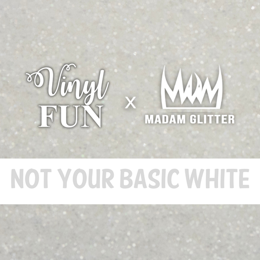 Not Your Basic White Glitter