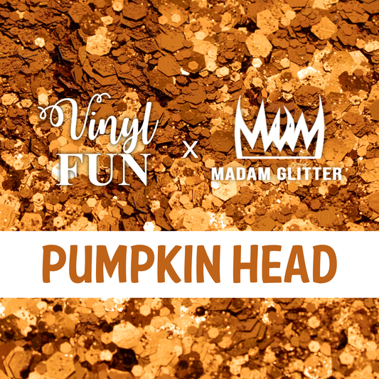 Pumpkin Head Glitter