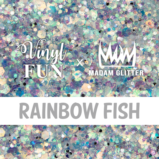 Rainbow Fish Glitter