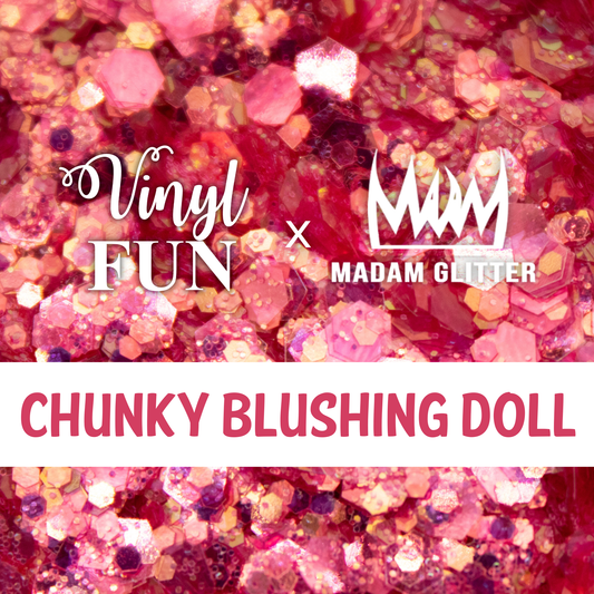 Chunky Blushing Doll Glitter