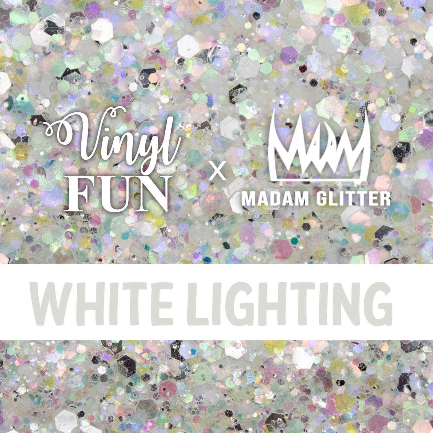 White Lightning Glitter-GLOW