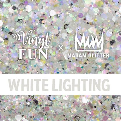 White Lightning Glitter-GLOW