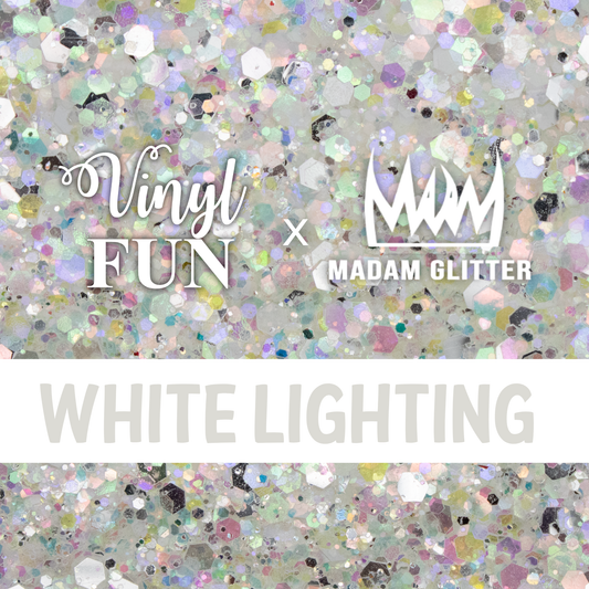 White Lightning Glitter-GLOW