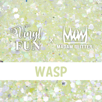 Wasp GLOW Glitter