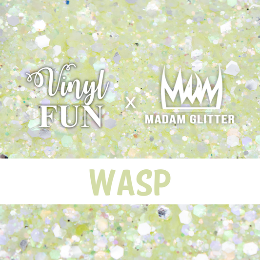 Wasp GLOW Glitter