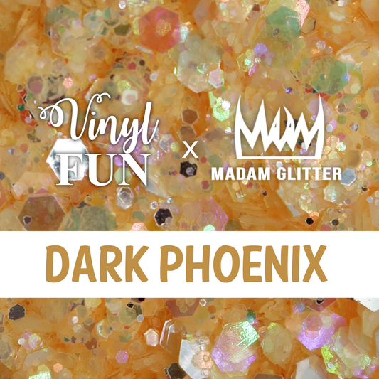 Dark Phoenix GLOW Glitter