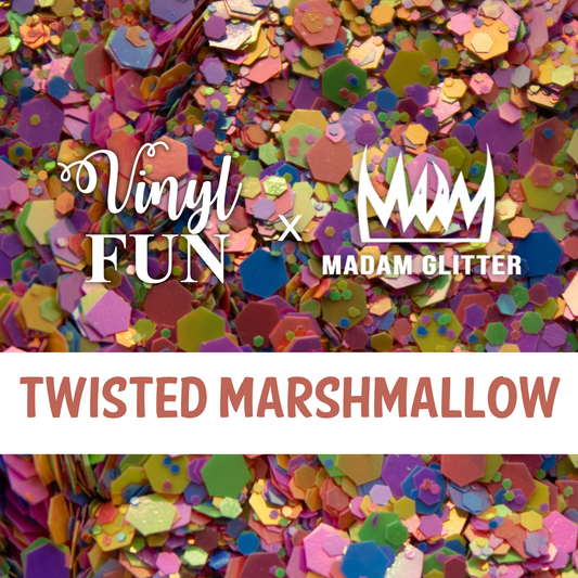 Twisted Marshmallow Glitter