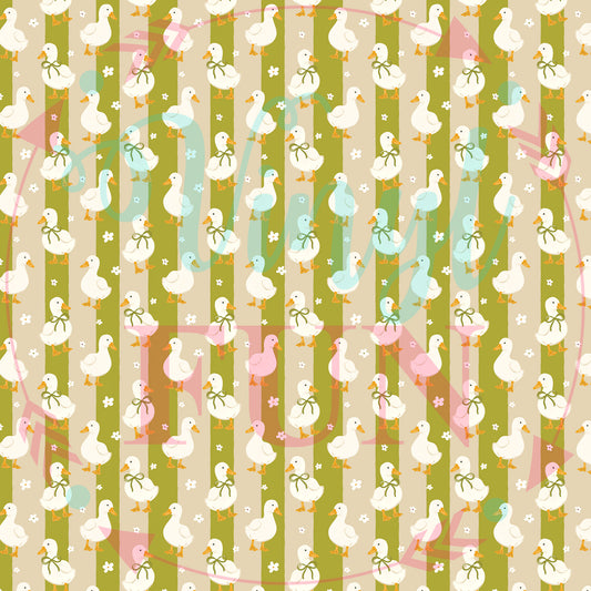 Goose With Bow Pattern-D19
