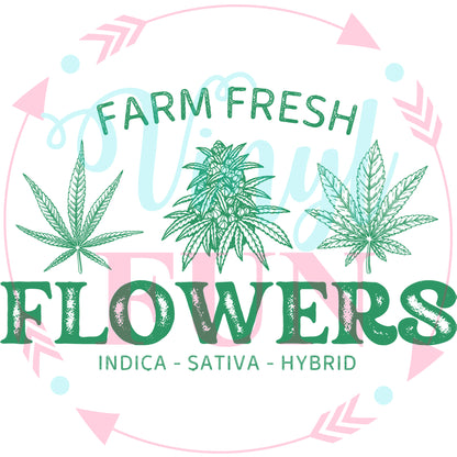 High On Life Transfers - For Fabrics