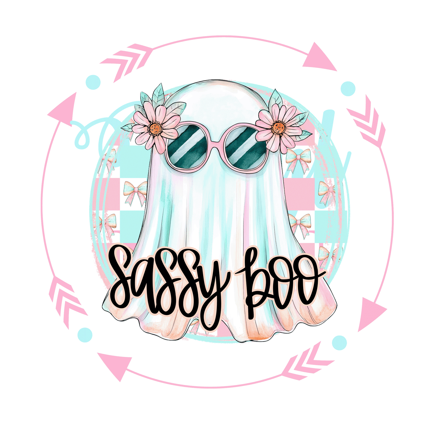 UVDTF Sassy Boo Decal - HW14