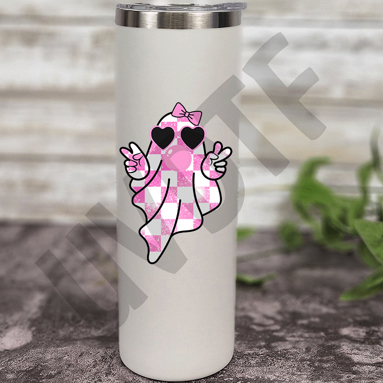 UVDTF Bubblegum Ghost Decal - HW15