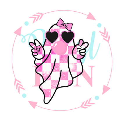 UVDTF Bubblegum Ghost Decal - HW15