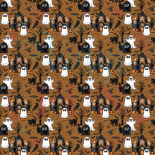 Haunted Ghosts Pattern