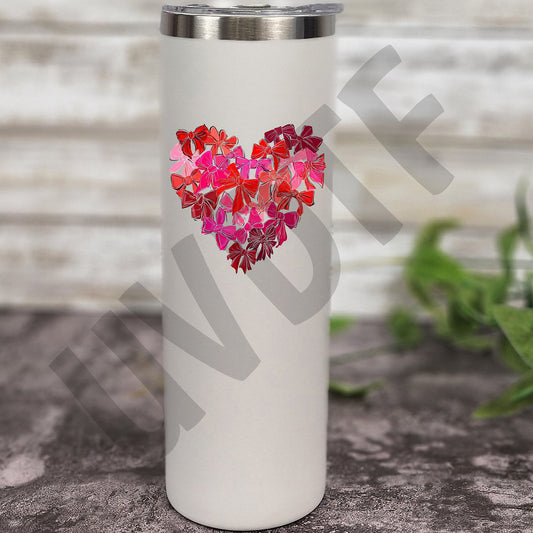 UVDTF Heart From Bows Decal -V9