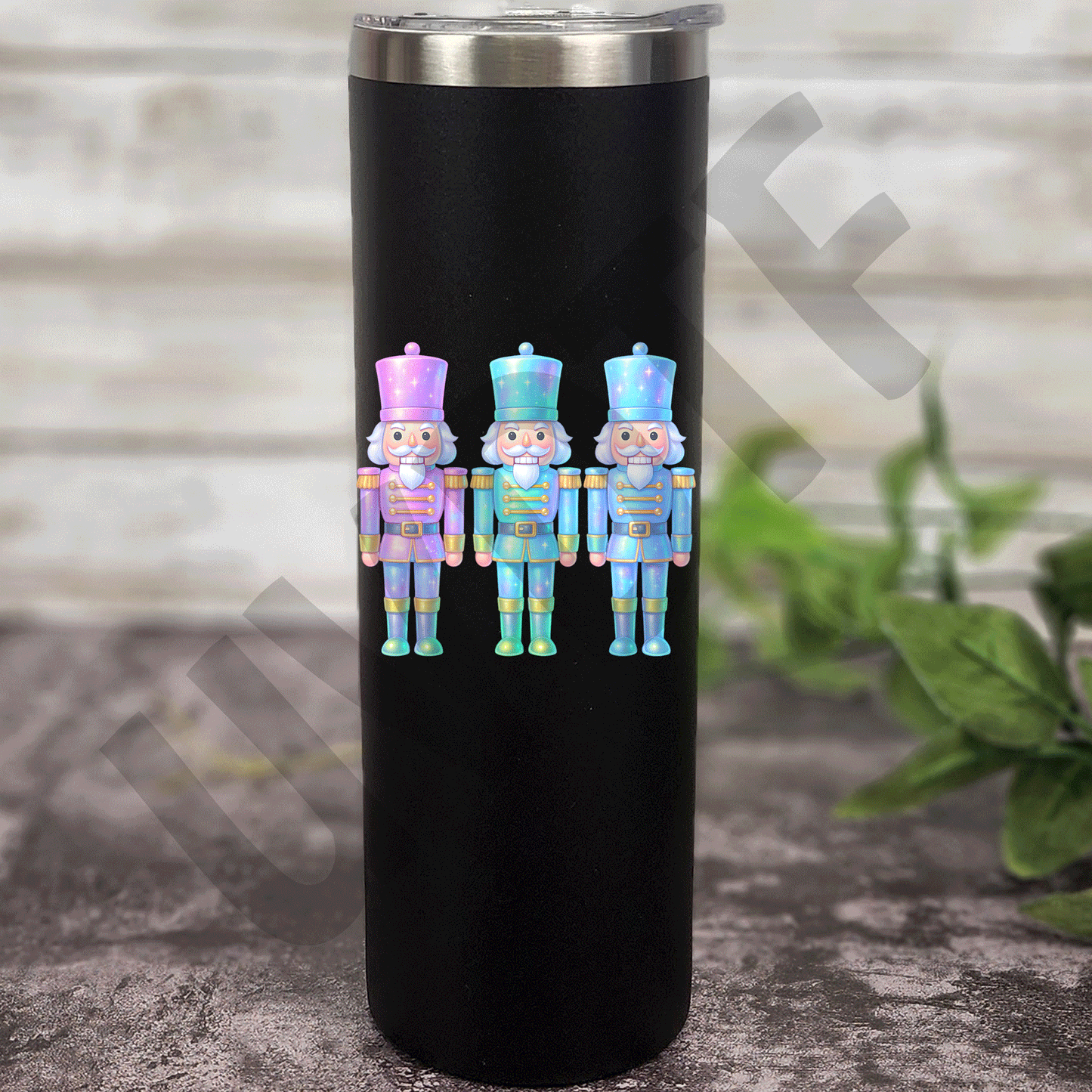 UVDTF Holographic Nutcracker Decal -XM25