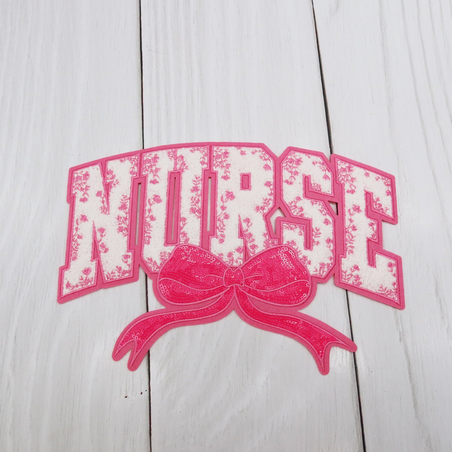 Large Chenille Patches