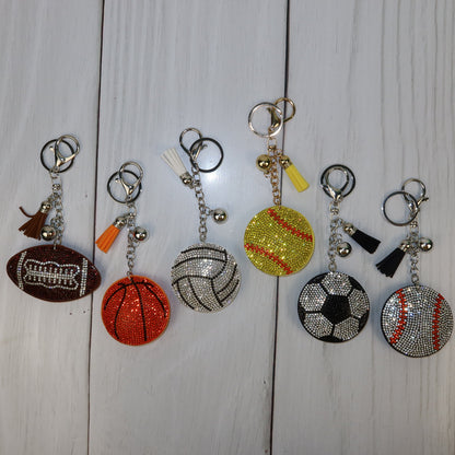 Rhinestone Keychain