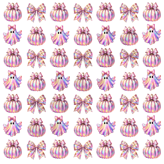 UVDTF Iridescent Halloween Elements