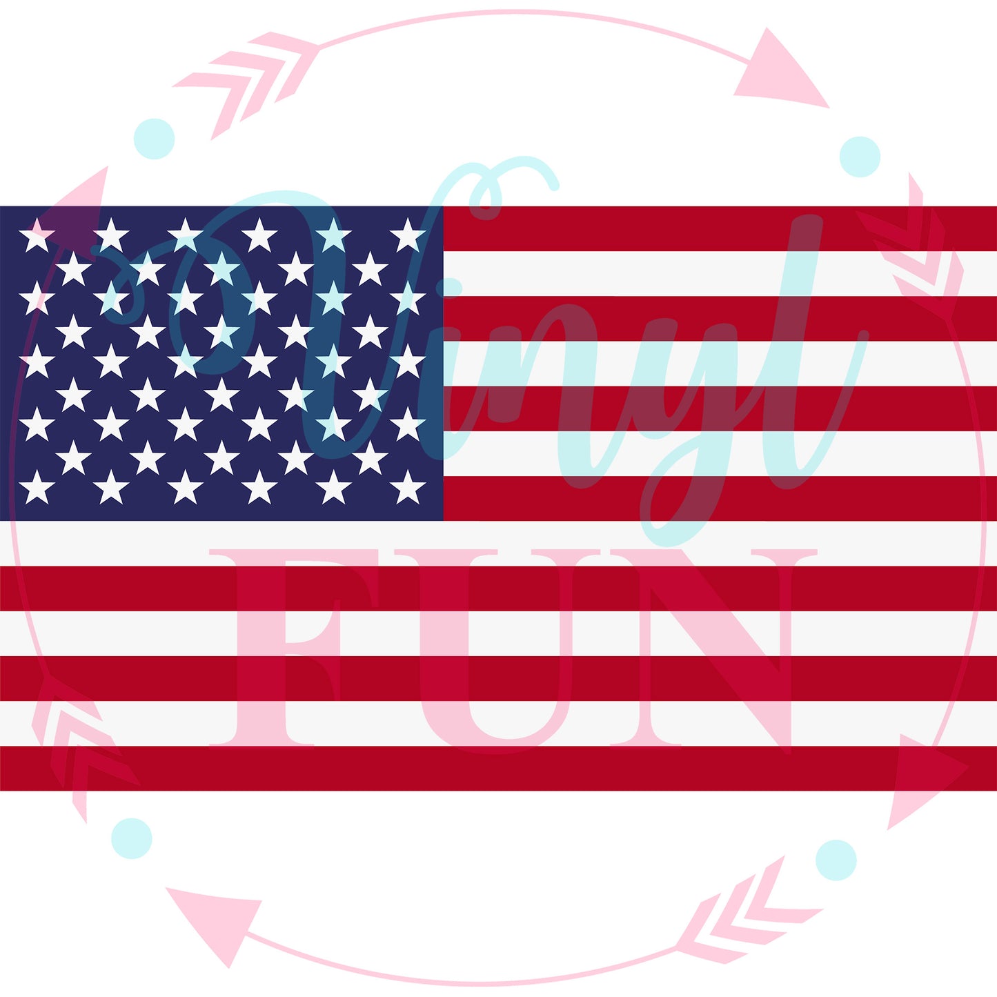 UVDTF American Flag - JULY6