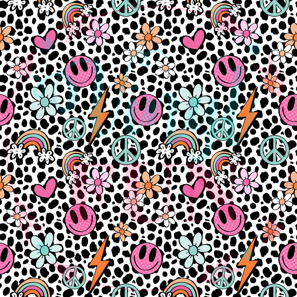 Kids Cool Vibe Pattern – Vinyl Fun