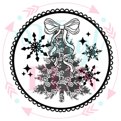 UVDTF Lace Trees Decal -XM37