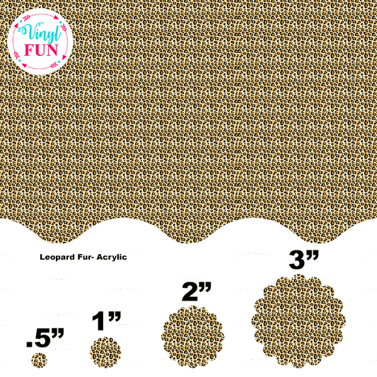 Leopard Fur-Acrylic