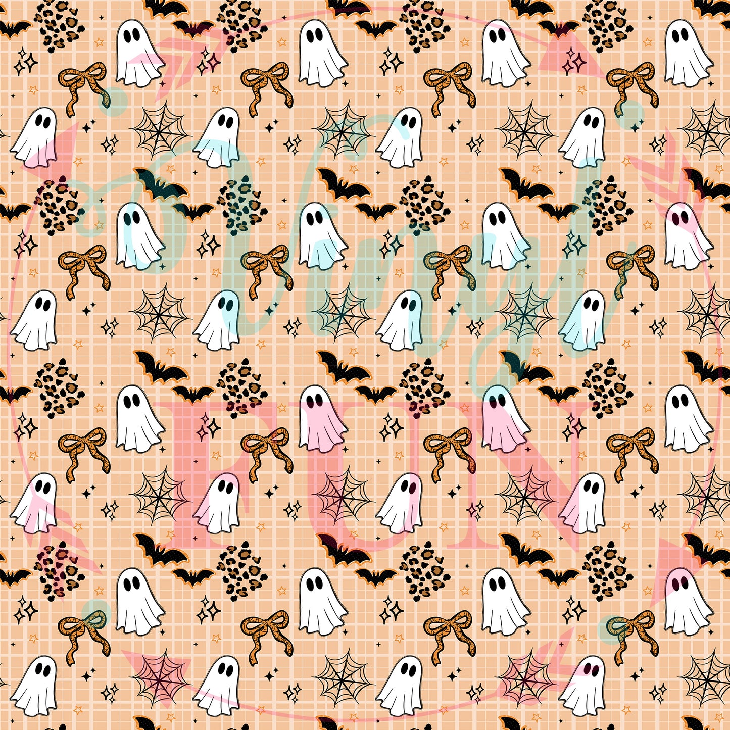 Leopard Ghosts Pattern