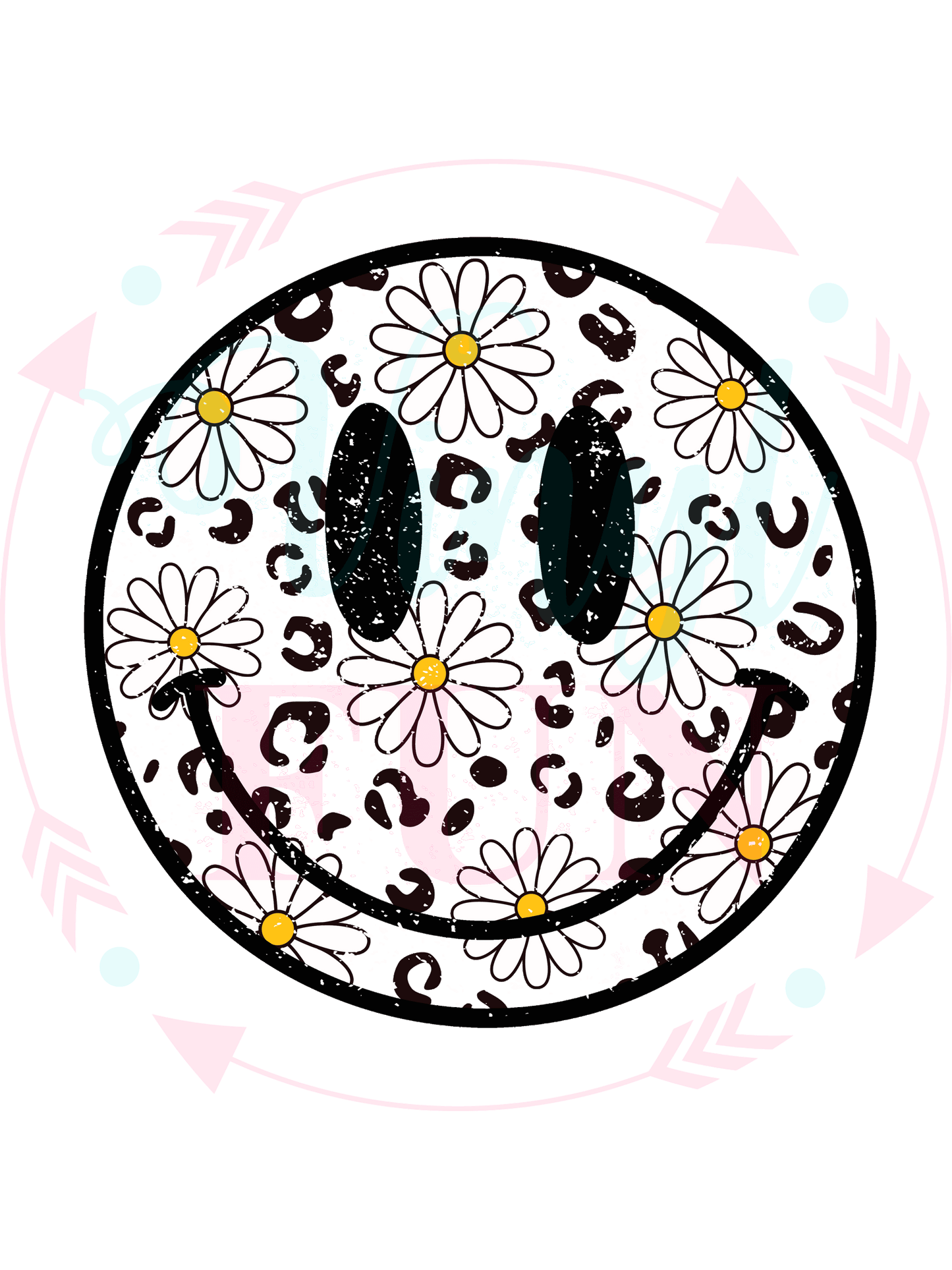 Smiling Daisy Decal-14