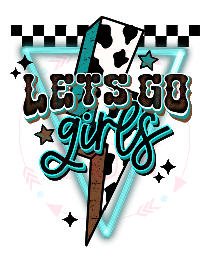 Lets Go Girls Decal -44