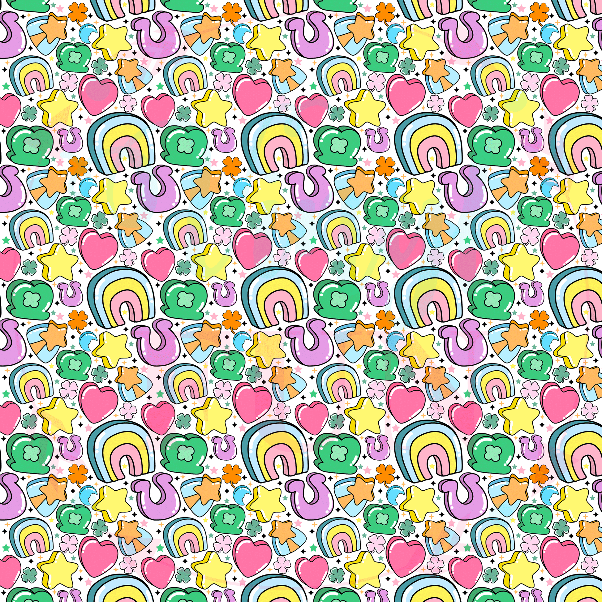 Lucki Pattern Lucky Pieces Pattern – Vinyl Fun