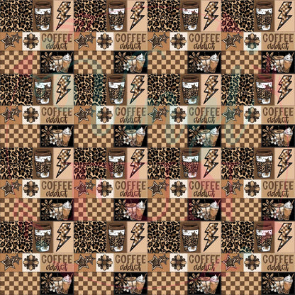 Coffee Addict Pattern-B18