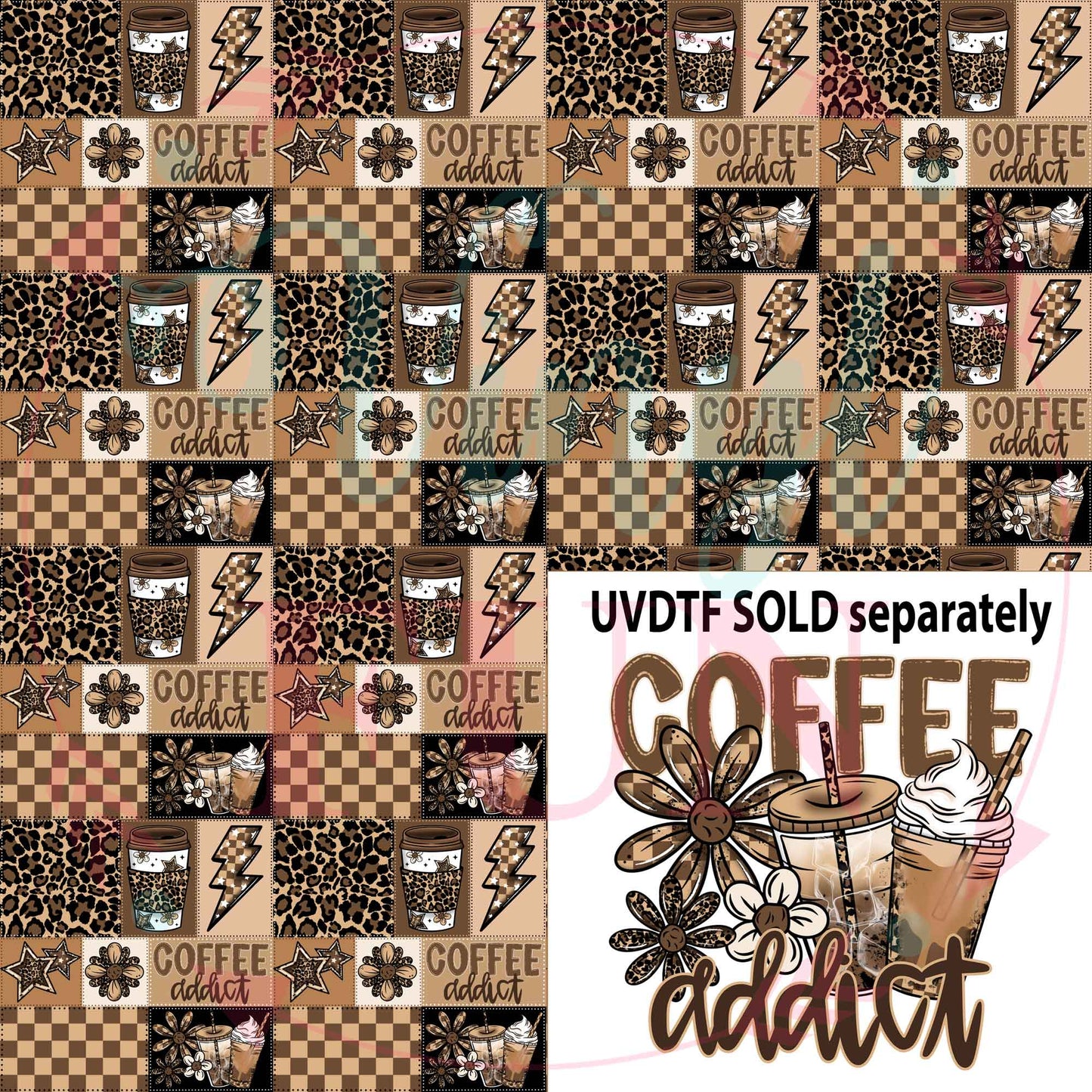Coffee Addict Pattern-B18