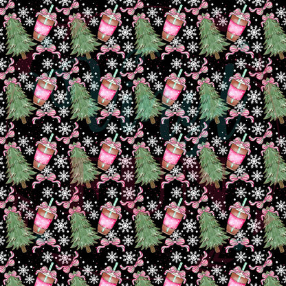 Jolly & Caffeinated Pattern