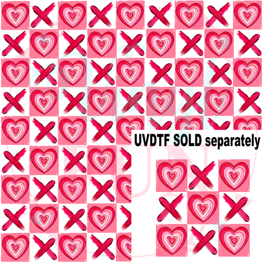 XOXO Tic-Tac Toe Pattern