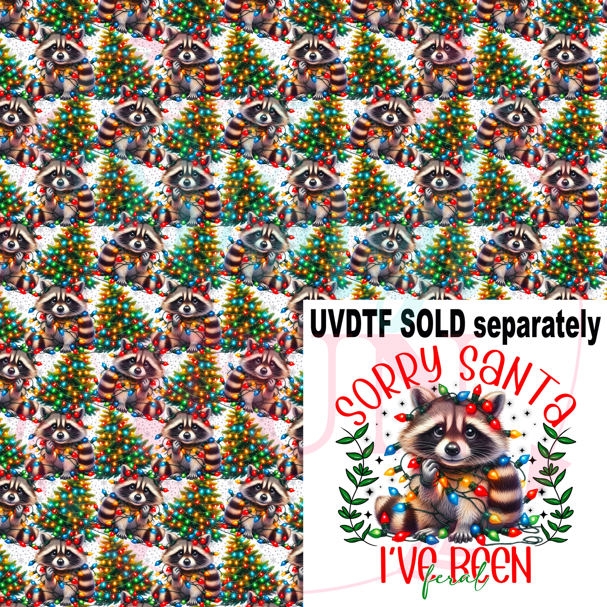 Sorry Pattern Sorry Santa Pattern – Vinyl Fun