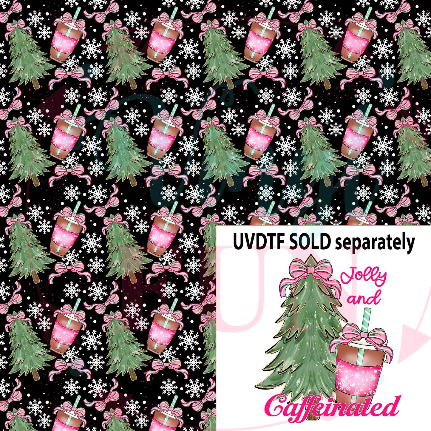 Jolly & Caffeinated Pattern