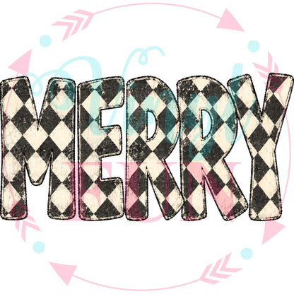 Merry Everything Transfers - For Fabrics