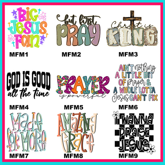 Made For More Transfers - For Fabrics
