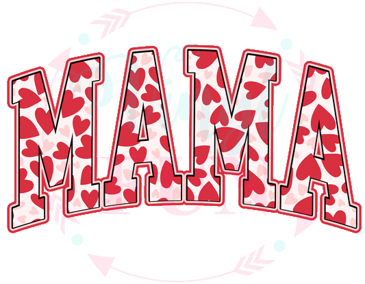 Mama Hearts Transfer -V17