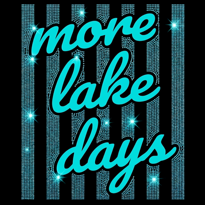 More Lake Days-Spangled Holographic Transfer SP8