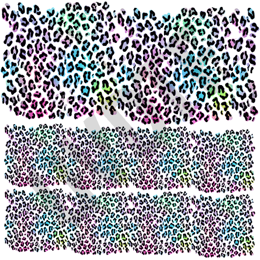 UVDTF Multi Size Leopard Print Elements